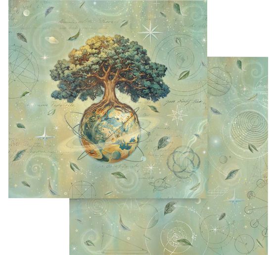 Scrapbook block "A New Beginning"