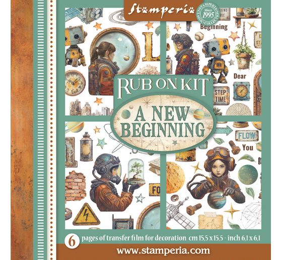 Rub On assortiment "A New Beginning"