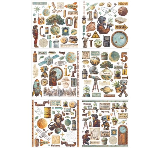 Rub On assortiment "A New Beginning"