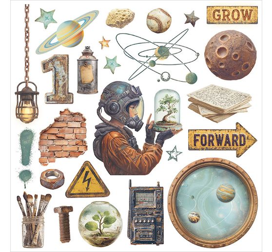 Rub On assortiment "A New Beginning"