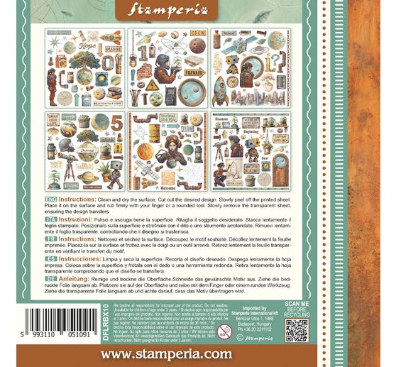 Rub On assortiment "A New Beginning"