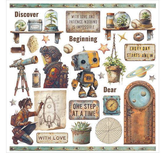 Rub On assortiment "A New Beginning"