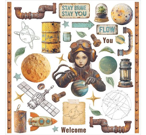 Rub On assortiment "A New Beginning"