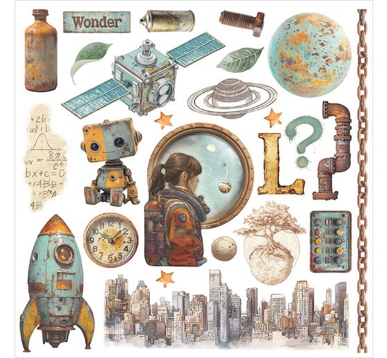 Rub On assortiment "A New Beginning"