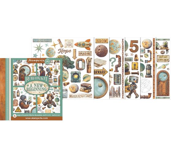 Rub On assortiment "A New Beginning"