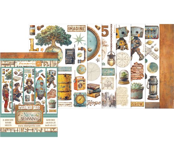 Washi Pad "A New Beginning"