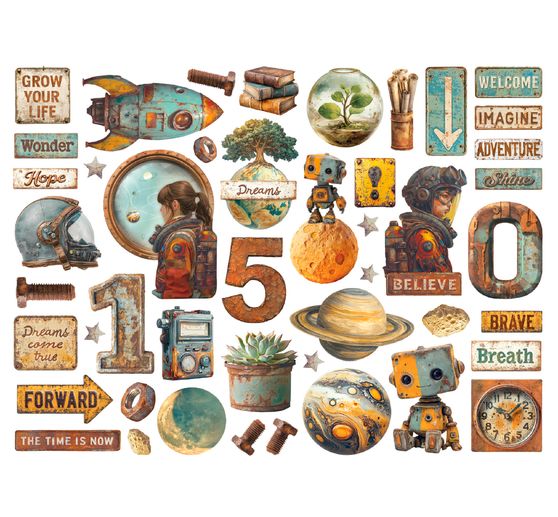 Stanzmotive "A New Beginning"