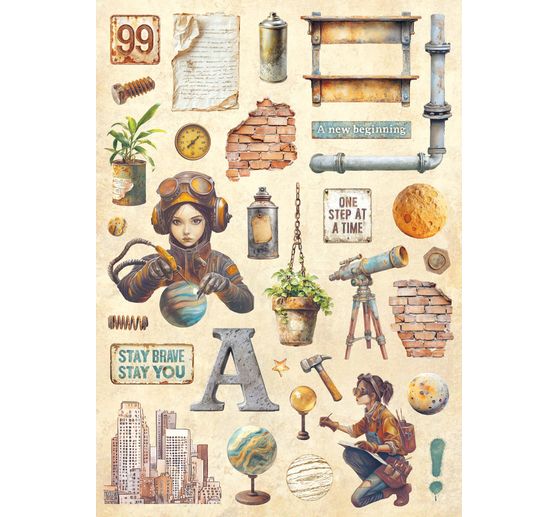 Junk Journal Book &laquo; A New Beginning &raquo;