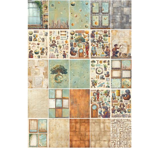 Junk Journal Book &laquo; A New Beginning &raquo;