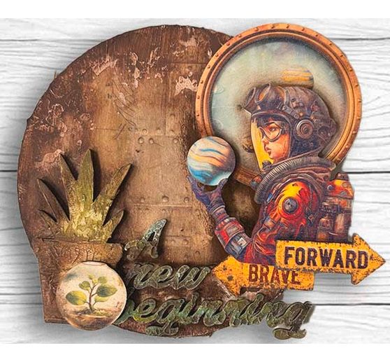 Lasercut-Motive "A New Beginning"