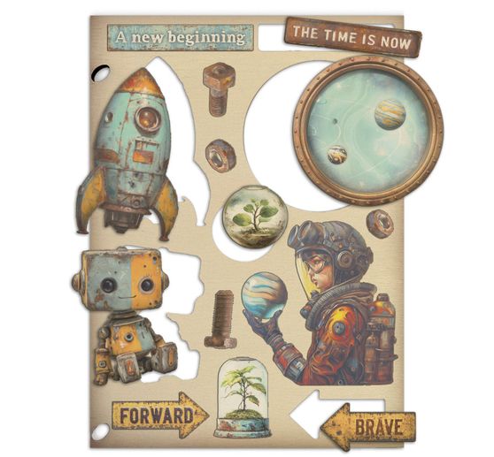 Lasercut-Motive "A New Beginning"