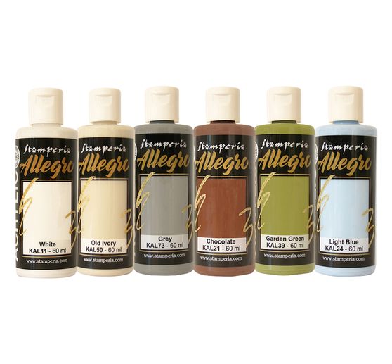 Peintures Stamperia Allegro Acrylic &laquo; A New Beginning &raquo;