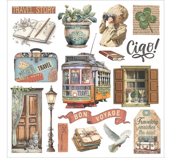 Rub On Sortiment "Art of Travelling"