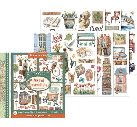 Rub On Sortiment "Art of Travelling"