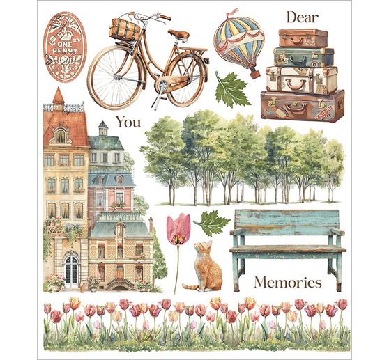 XL Rub On assortiment "Art of Travelling"