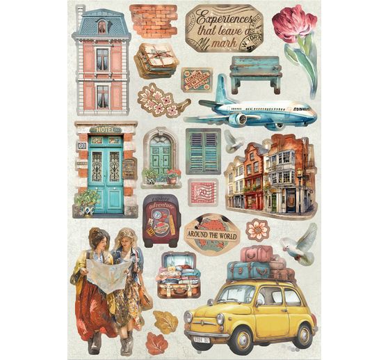 Junk Journal Book "Art of Travelling"