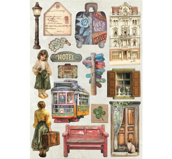 Junk Journal Book "Art of Travelling"