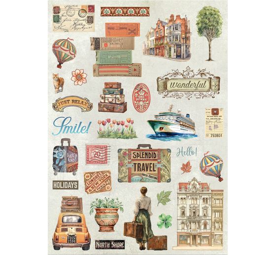 Junk Journal Book "Art of Travelling"