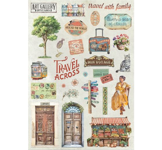 Junk Journal Book "Art of Travelling"