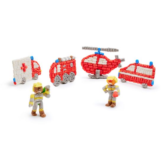 PlayMais Classic kaartenset "Firetruck"