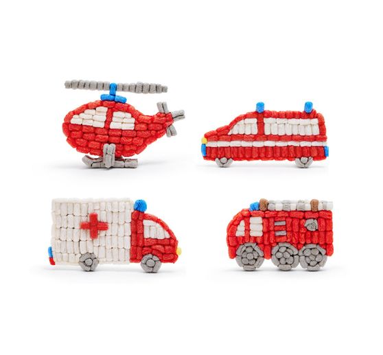 PlayMais Classic kaartenset "Firetruck"