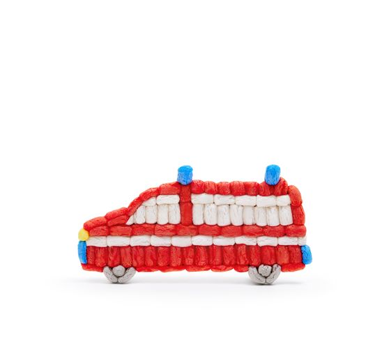 PlayMais Classic kaartenset "Firetruck"