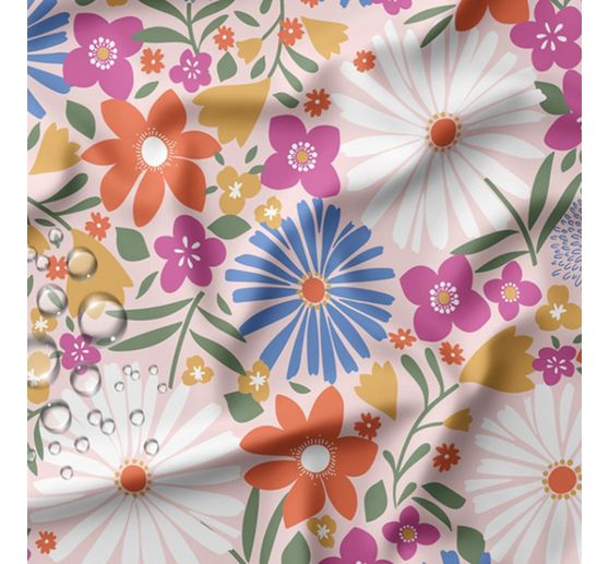 Polyester fabric "Choupette" PU coated