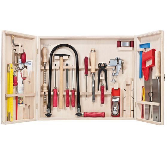 Armoire professionnelle pour d&eacute;coupe &agrave; la scie &agrave; chantourner, 33 pi&egrave;ces