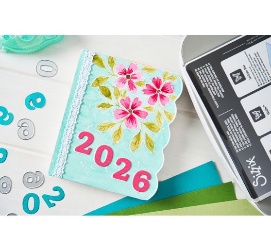 Sizzix Thinlits Ponssjabloon "Numbers by Eileen Hull"