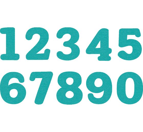 Sizzix Thinlits Ponssjabloon "Numbers by Eileen Hull"