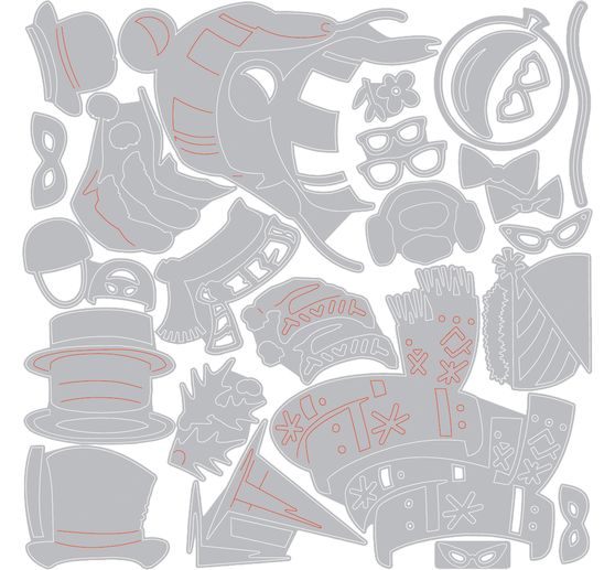 Sizzix Thinlits Stanzschablone "Small Accessories by Tim Holtz"