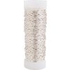 Bouillon effect wire, 0.33 mm Silver coloured