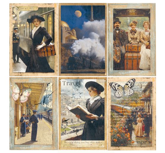 Scrapbook-Papier "Eastern Journey"