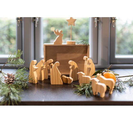 Holz-Krippenfiguren "Bethlehem"