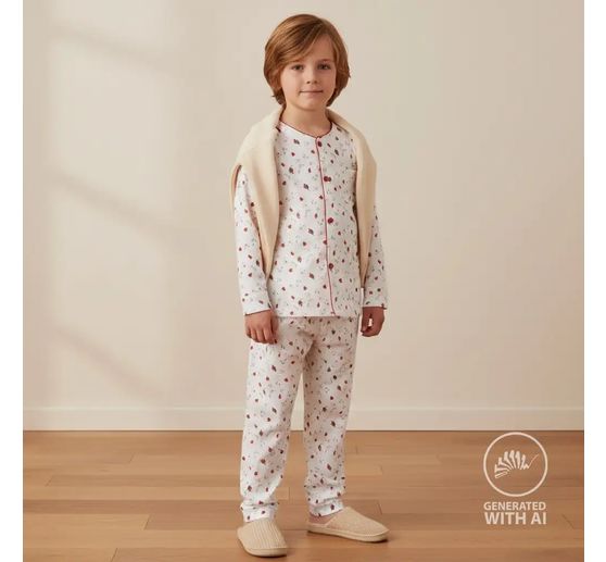 Tissu jersey au m&egrave;tre &laquo; Ladybird &raquo;