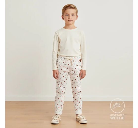 Tissu jersey au m&egrave;tre &laquo; Ladybird &raquo;