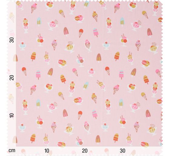 Cotton fabric "Icecream"