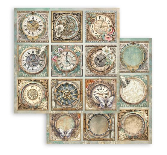 Scrapbook-Block "Gardens of Time"