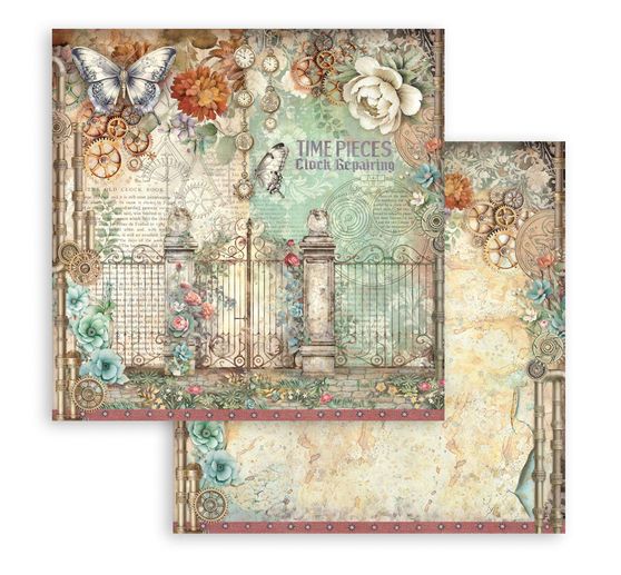 Scrapbook-Block "Gardens of Time"