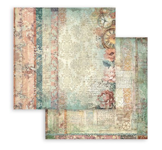 Scrapbook-Block "Gardens of Time Backgrounds"