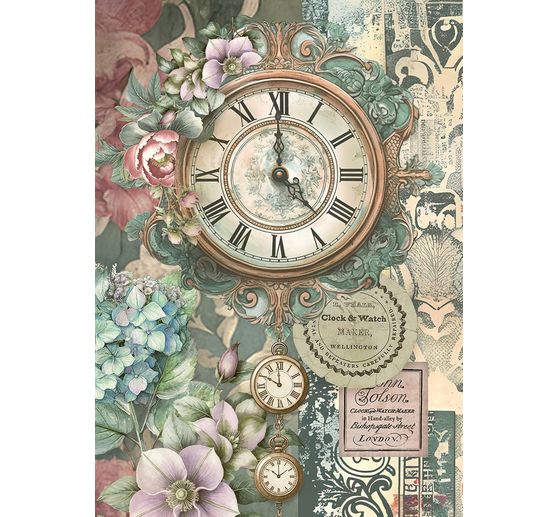 "Tuinen van de Tijd" Motief strozijde assortiment, set van 8