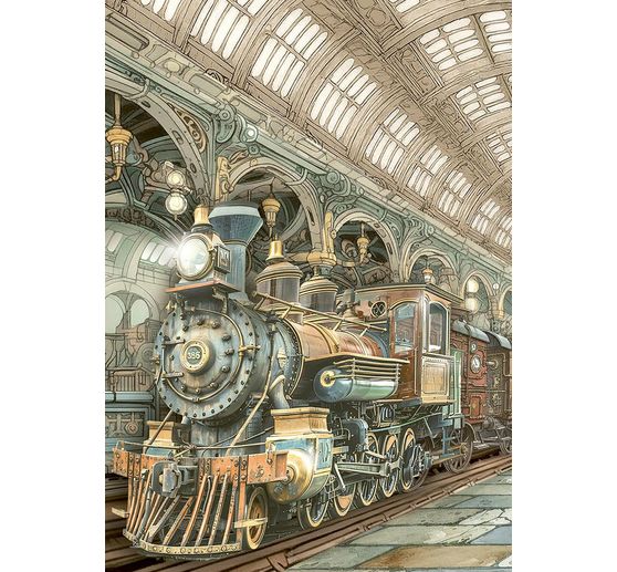 "Tuinen van de Tijd" Motief strozijde assortiment, set van 8