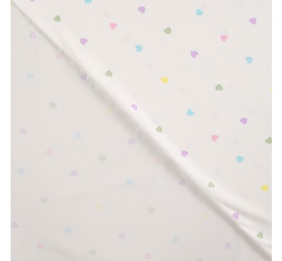 Jersey fabric "Little Hearts"