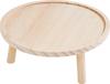 VBS Decorative wooden tray&nbsp;"Round", with feet