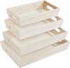 VBS Holztablett-Set mit Griffen