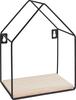 VBS Wandplank "Huis", metaal / hout