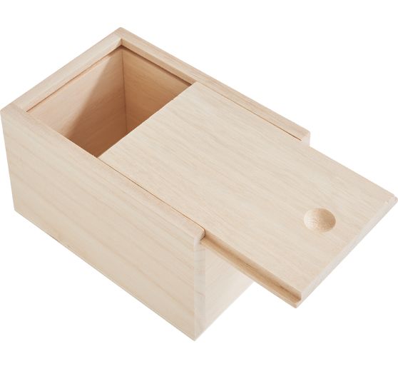 VBS Holz-Box / Teebox mit Schiebedeckel