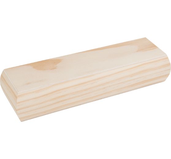 VBS Organiser box / pen holder, pine wood, with magnetic closure