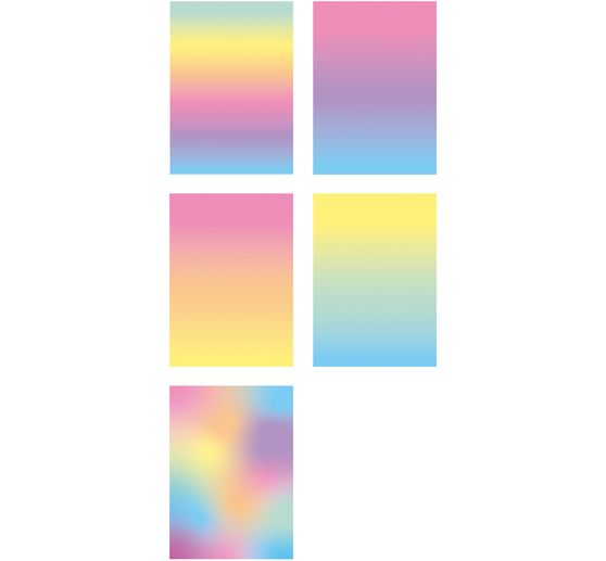 Glanzpapier "Rainbow"