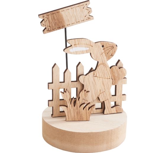 VBS Houten bouwpakket "Konijn met schild"